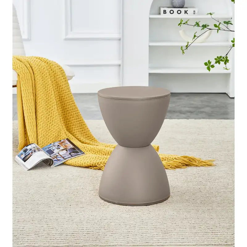Contemporary Modern Accent Prince Stool Side Table End Table Storage Side Table