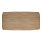 Norvik Wave Base Wood Dining Table