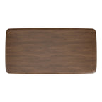 Norvik Wave Base Wood Dining Table