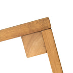 Queen Size Wooden Platform Bed with Strong Wood Slat Support for Bedroom