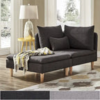 Malina Modular Mid-Century Corner Chair by iNSPIRE Q Modern