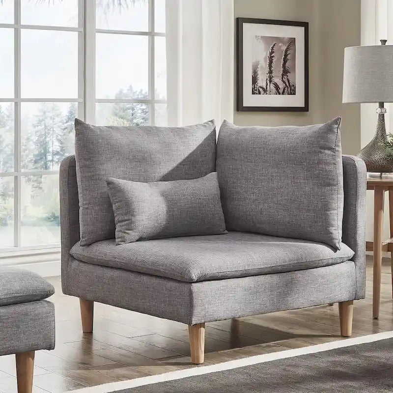 Malina Modular Mid-Century Corner Chair