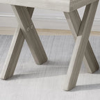 Esmeralda Farmhouse Acacia Wood Side Table