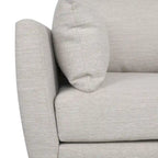 Gould Upholstered Club Chair with Accent Pillows