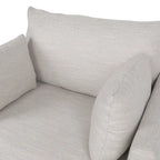 Gould Upholstered Club Chair with Accent Pillows