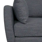 Gould Upholstered Club Chair with Accent Pillows
