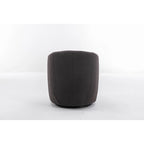 Teddy Fabric Swivel Accent Armchair Barrel Chair