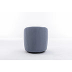 Teddy Fabric Swivel Accent Armchair Barrel Chair