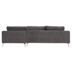 Couture Nicholsen Anthracite Grey Velvet Sofa
