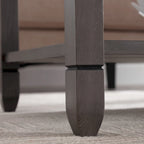 Rustic Slate One Shelf Coffee Table