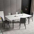 70.8 Rectangle Dining Table with Stone Top