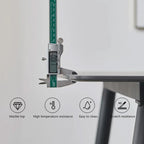 70.8 Rectangle Dining Table with Stone Top