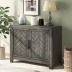 40 Modern Console Table Sofa Table for Living Room with 2 Shelves