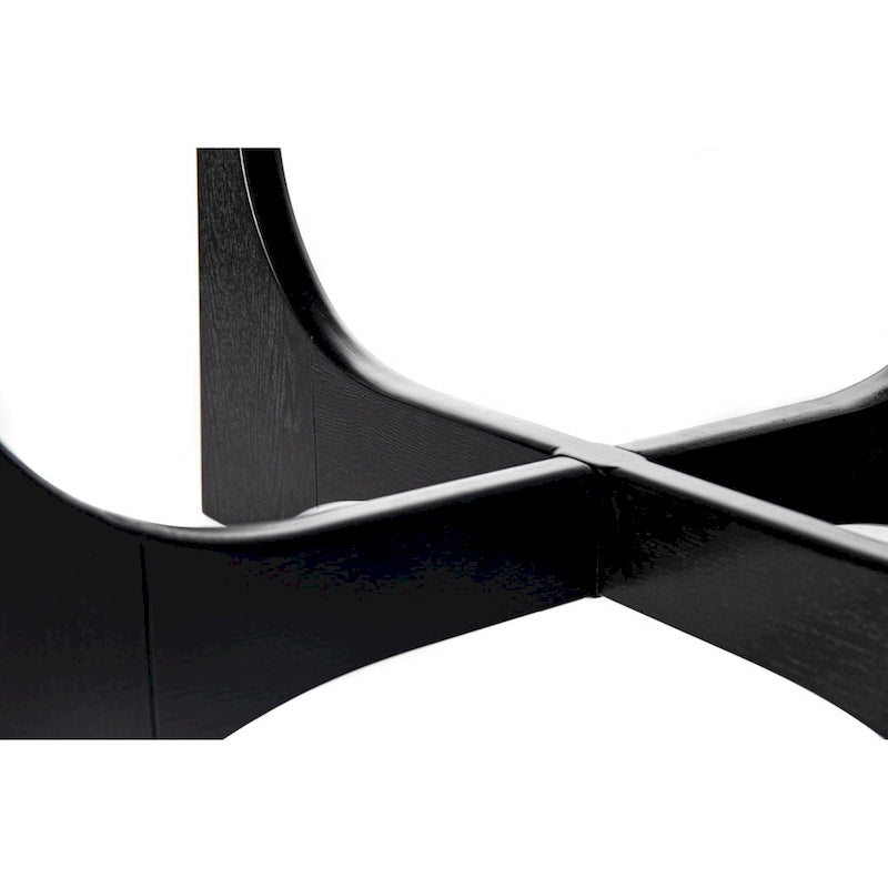 36 Round Wooden Coffee Table for Living Room