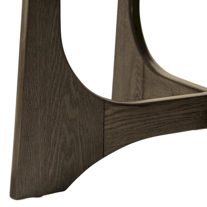 36 Round Wooden Coffee Table for Living Room