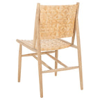 Nadine Coastal Rattan Dining Room Chair (Set of 2) - 24.8 x 19.6 L x 15.7 H - 25Wx20Dx35H