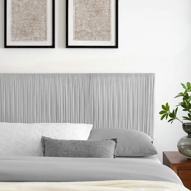 Eloise Channel Tufted Performance Velvet Full/Queen Headboard