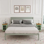 Nightstand with Storage Cabinet & Solid Wood Tabletop, 1PC/ 2PCS