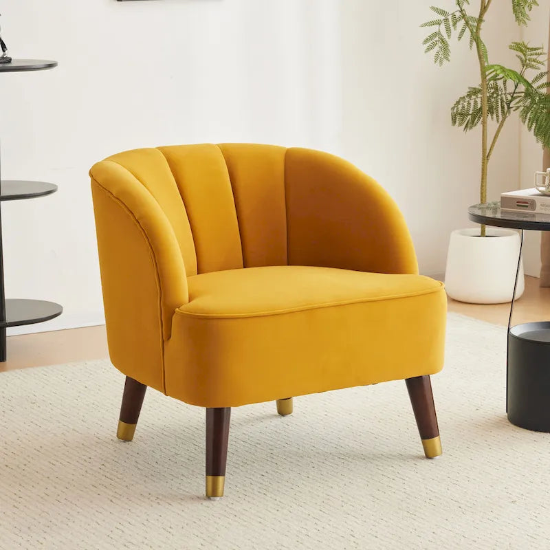 Mokena Modern Upholstery Club Chair