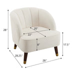 Mokena Modern Upholstery Club Chair