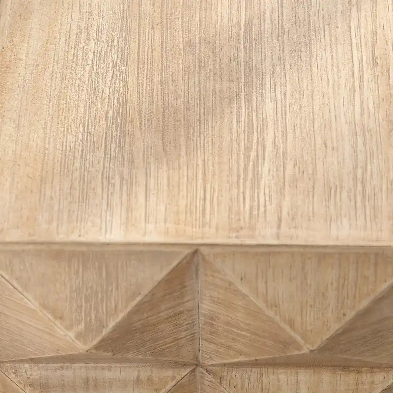 23.62Height Three-dimensional Embossed Pattern Design Retro Coffee Table Retro Furniture