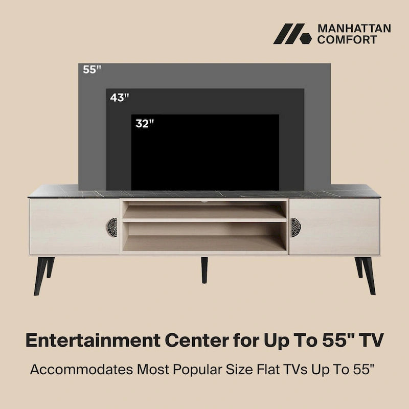 Haley 70.9 Mid-Century Modern TV Stand