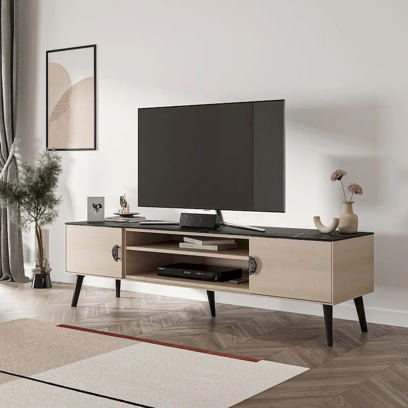 Haley 70.9 Mid-Century Modern TV Stand