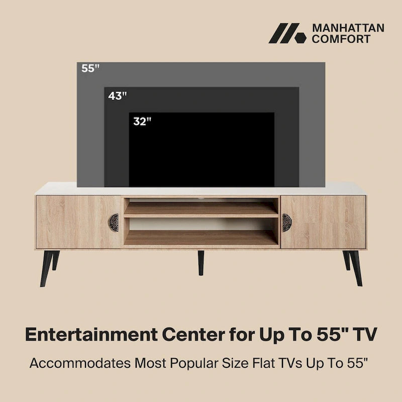 Haley 70.9 Mid-Century Modern TV Stand