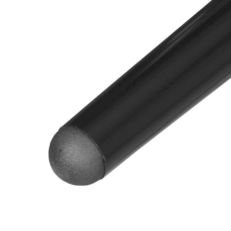 Kahlo 48 Square Breakroom Table- Maple/ Black & 4 Restaurant Stack Chairs- Black