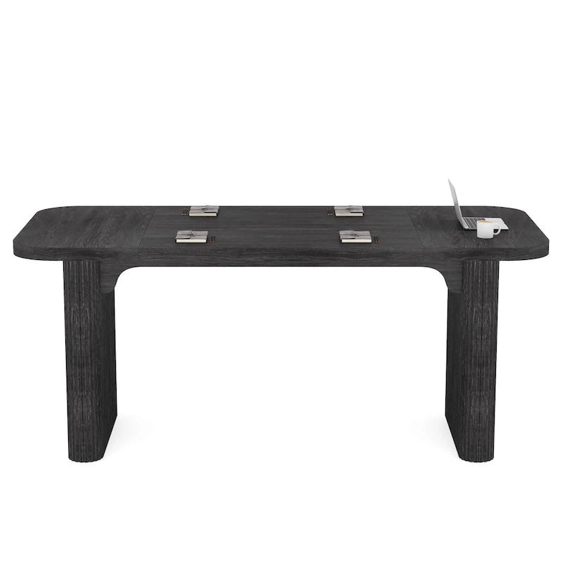 5FT Wood Rectangular Conference Meeting Table Office Executive Desk