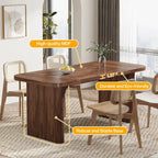 5FT Wood Rectangular Conference Meeting Table Office Executive Desk