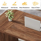 5FT Wood Rectangular Conference Meeting Table Office Executive Desk