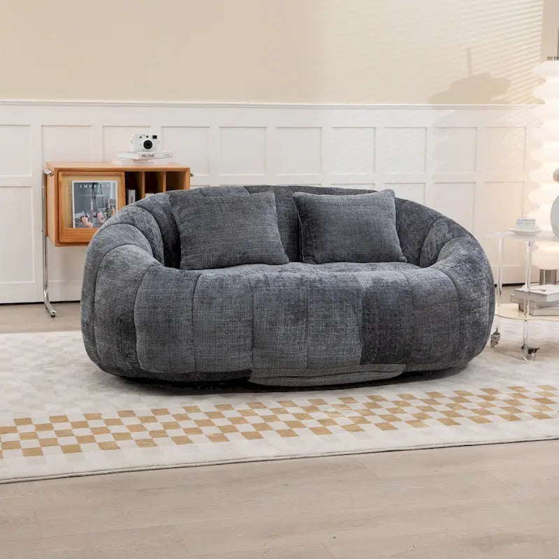 Bean Bag sofa Lazy Sofa Durable Comfort Lounger High Back Bean Bag Chair Couch for Adults and Kids, Indoor & Outdoor